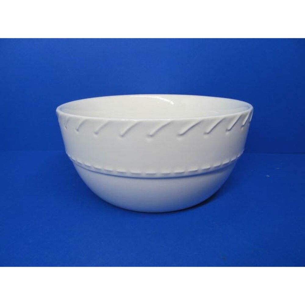 Lauren Ralph Lauren Whipstitch Cream All White 6" Cereal Bowl
